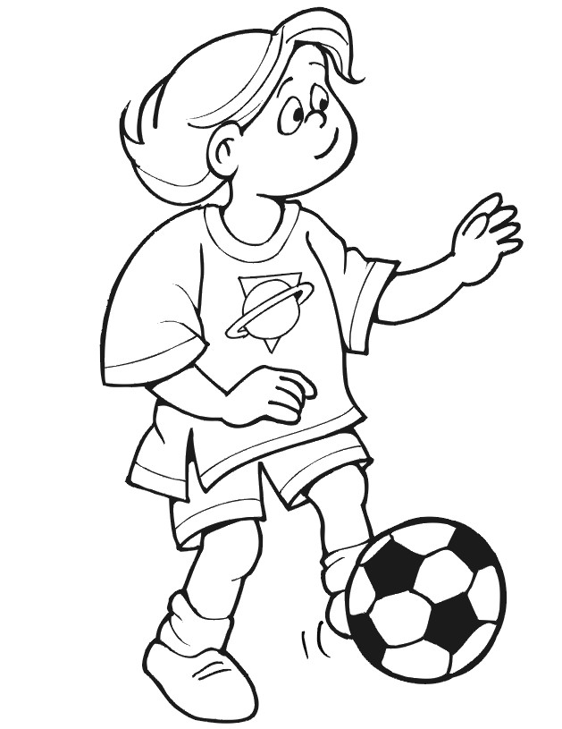 Girl Soccer Coloring Pages
 Soccer Coloring Pages free printables for kids