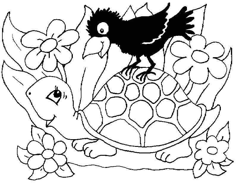 Girl Turtle Coloring Pages
 35 Turtle Coloring Pages ColoringStar