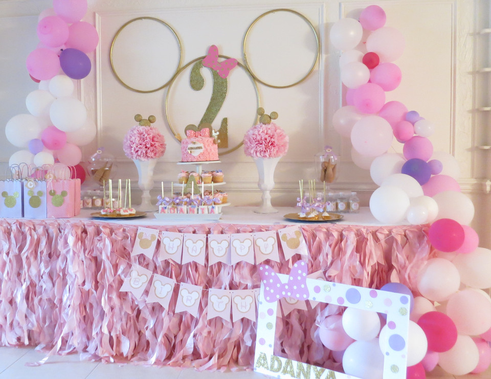 Girls 2Nd Birthday Party Ideas
 Minnie Mouse Birthday "Minnie 2nd Birthday party
