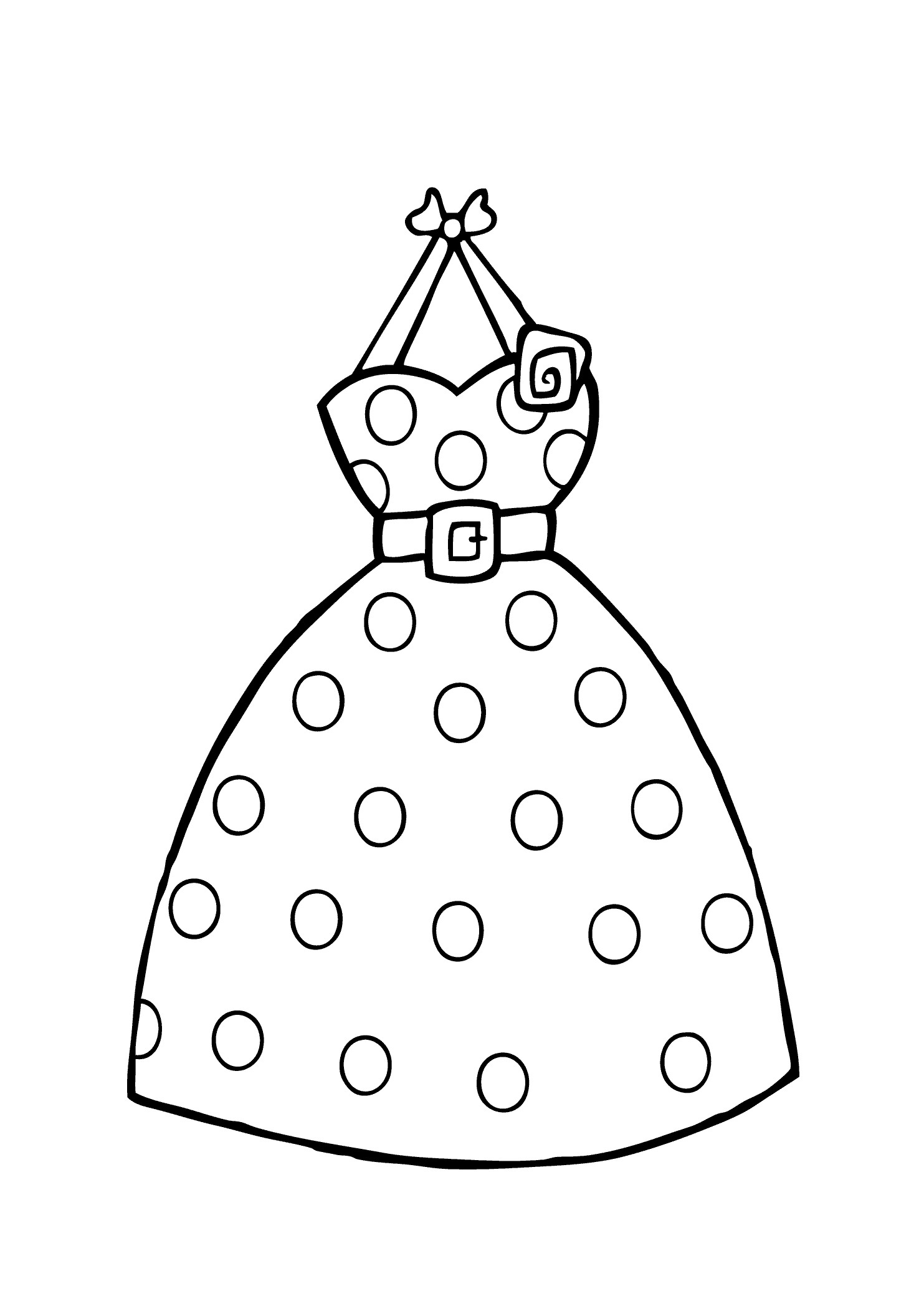 Girls Clothes Coloring Pages
 Printable Coloring Pages OF FASHION CLOTHING Coloring Home