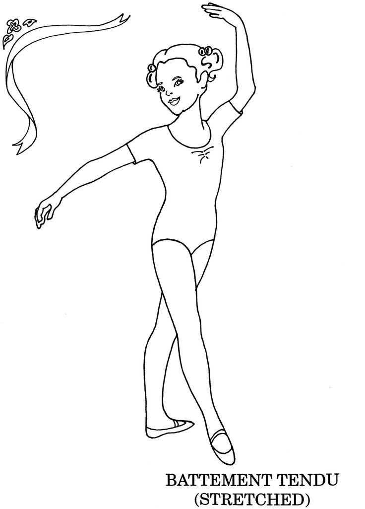 Girls Dancing Coloring Pages
 10 Best images about Dance Ballet on Pinterest