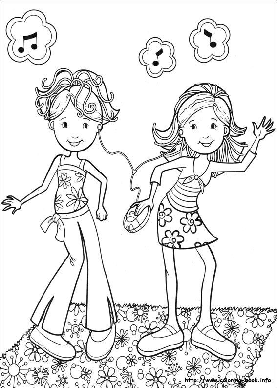 Girls Dancing Coloring Pages
 37 best Dance Coloring Pages images on Pinterest