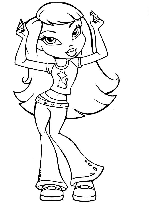 Girls Dancing Coloring Pages
 Girl Dancing Coloring Pages at GetColorings