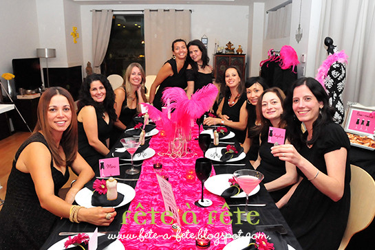 Girls Dinner Party Ideas
 Fête à Fête Girls ly a Little Black Dress Dinner Party