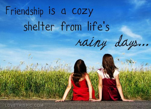 Girls Friendship Quotes
 friendship quotes cute friendship quote sky girl clouds