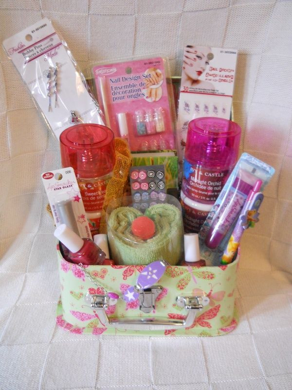 Girls Gift Basket Ideas
 Girly t box for a young girl Gift Ideas