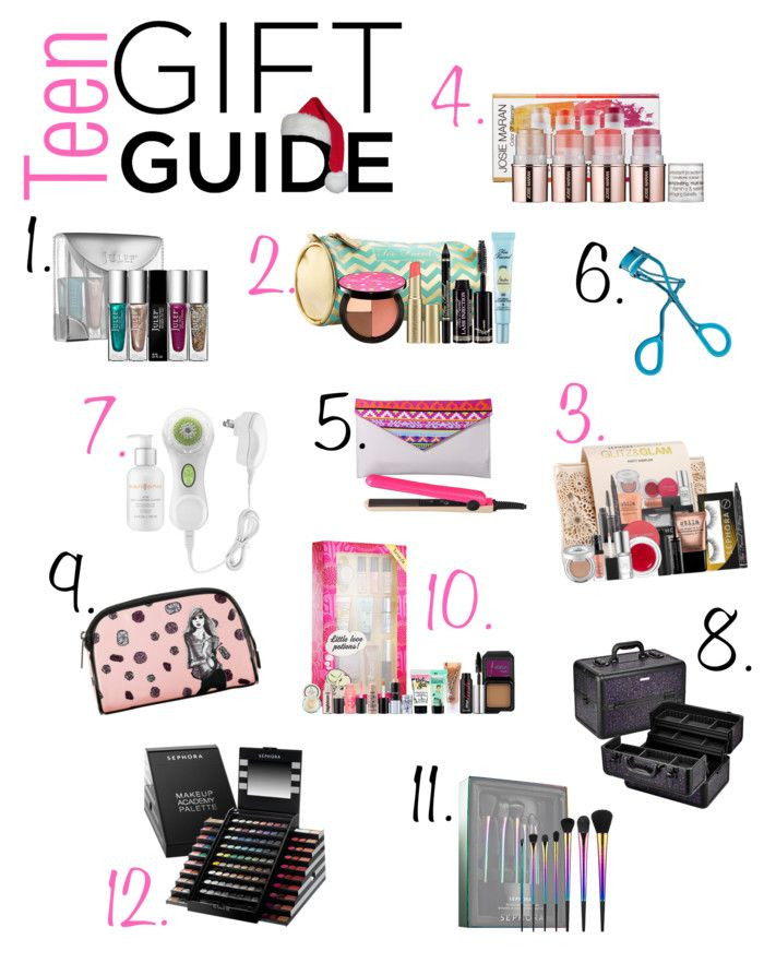Girls Gift Ideas
 Teen Holiday Gift Guide featuring products from Sephora