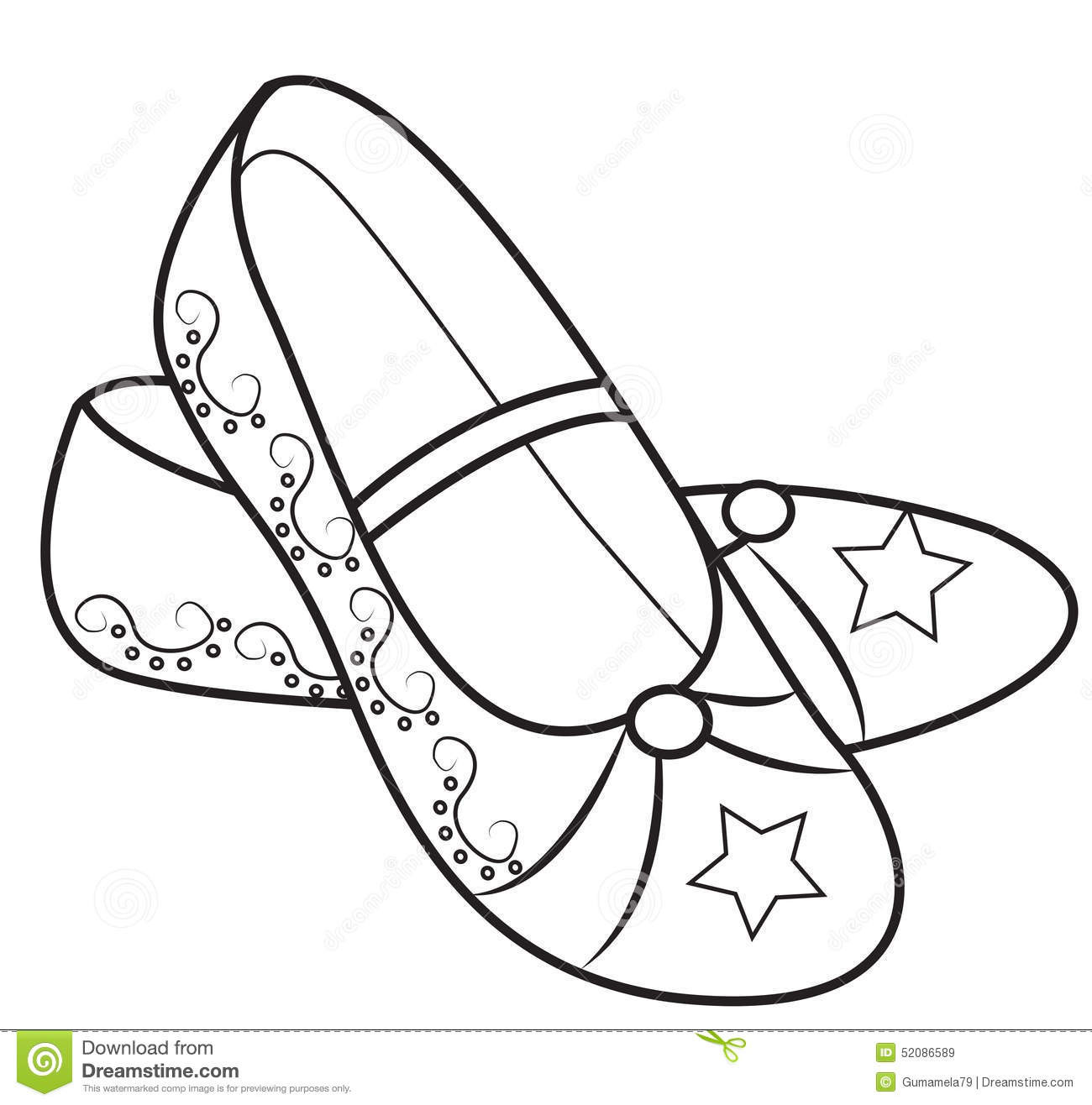 Girls Shoes Coloring Pages
 Sneakers clipart coloring Pencil and in color sneakers