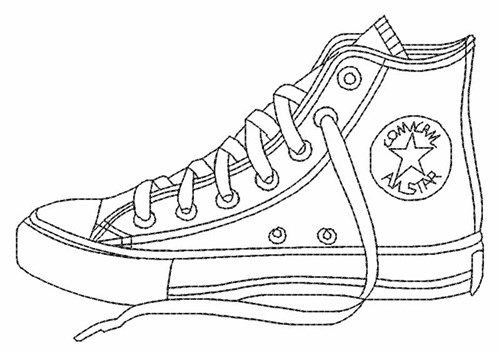 Girls Shoes Coloring Pages
 Converse Store $29 on Casual Outfits