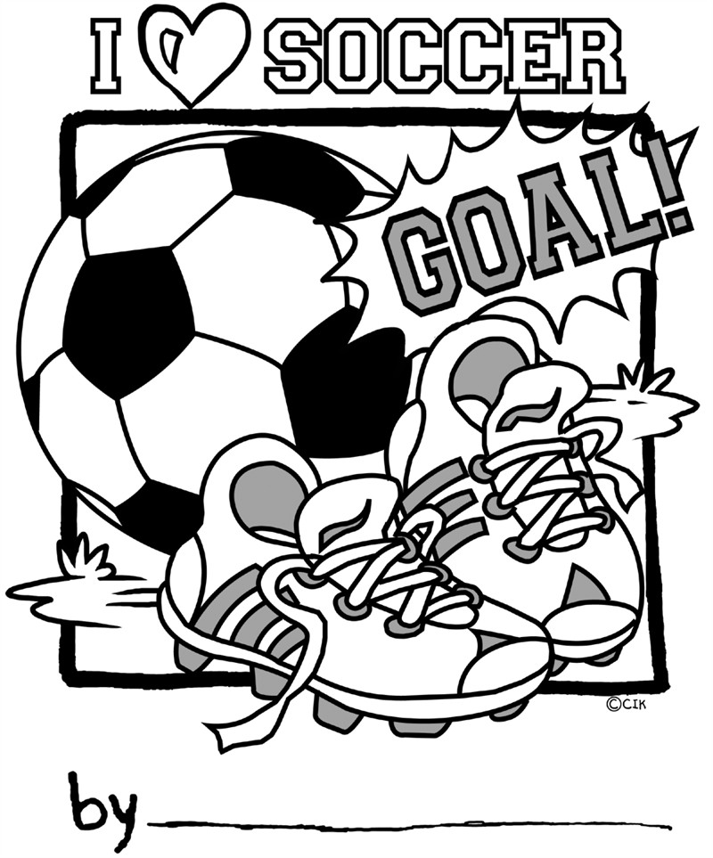 Girls Sports Coloring Pages
 Coloring Pages Sports Soccer