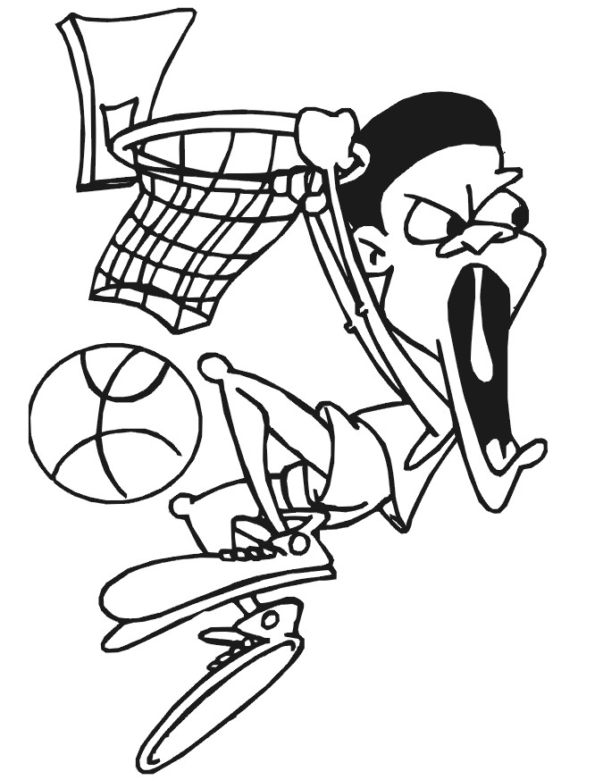 Girls Sports Coloring Pages
 Sports Coloring Pages