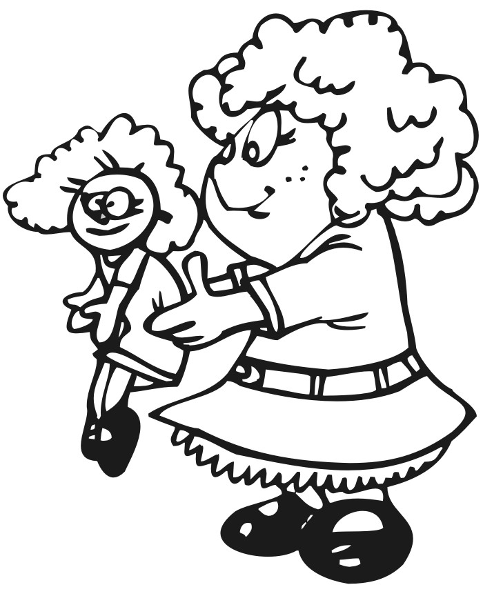 Girlsgogames Coloring Pages
 Girl Coloring