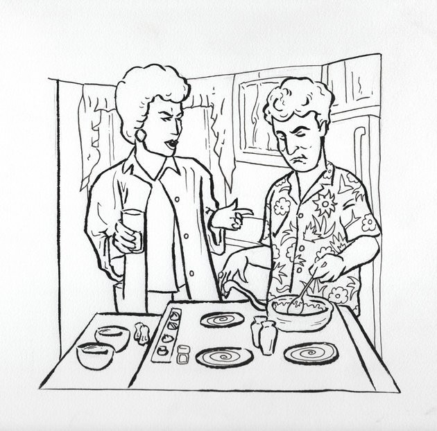 Golden Girls Coloring Book
 Shade the Pines Ma with The Golden Girls Coloring Book