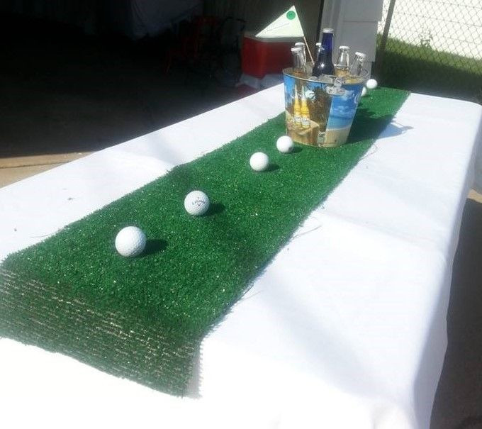 Golf Themed Retirement Party Ideas
 Golf Theme Centerpiece Retirement Party in 2019