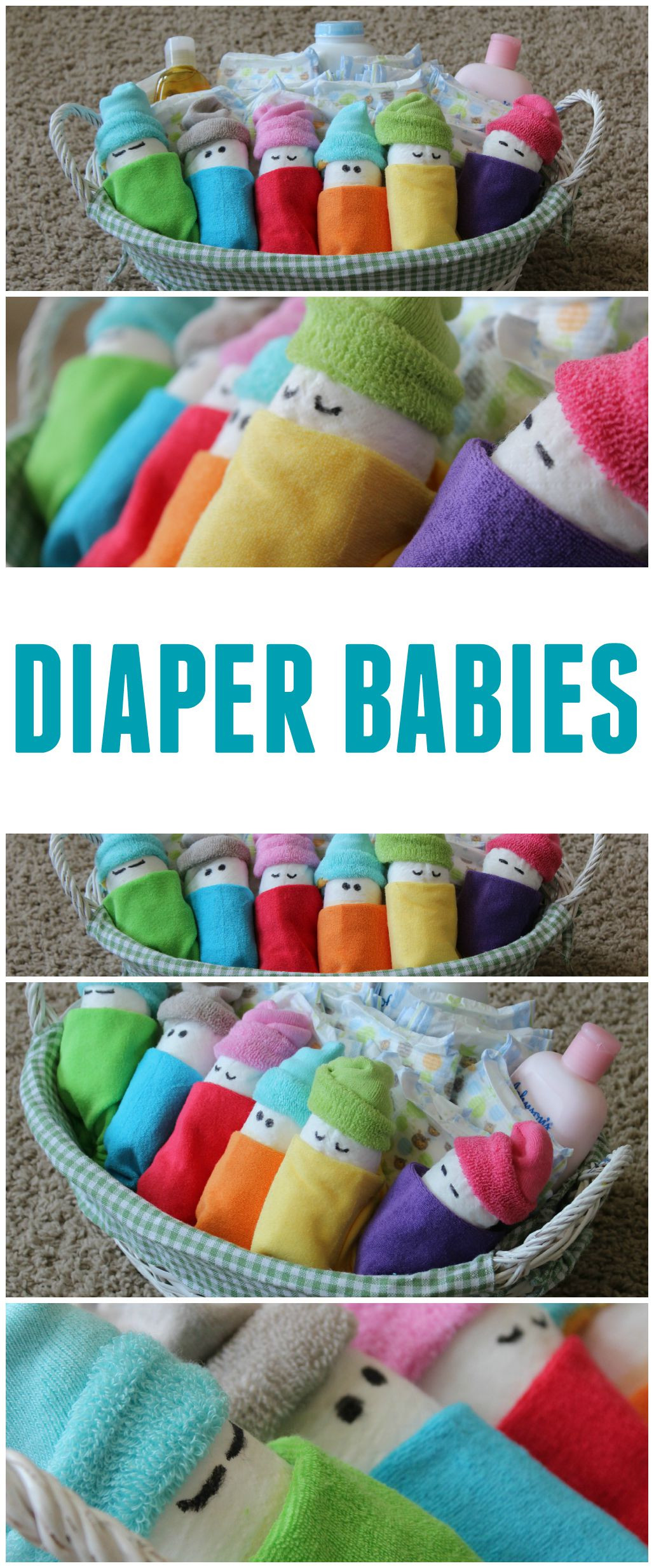 Good Baby Gift Ideas
 How To Make Diaper Babies Easy Baby Shower Gift Idea