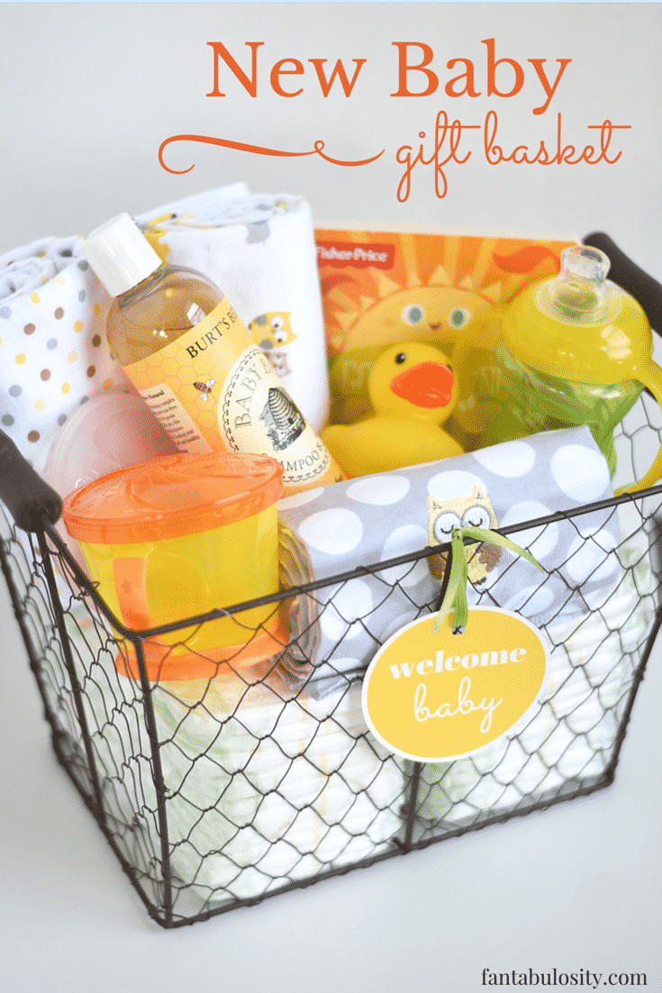 Good Baby Gift Ideas
 DIY New Baby Gift Basket Idea and Free Printable