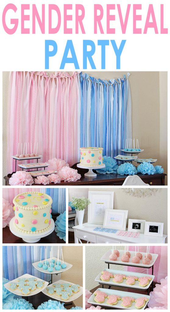 Good Ideas For A Gender Reveal Party
 Gender Reveal Party Two Twenty e
