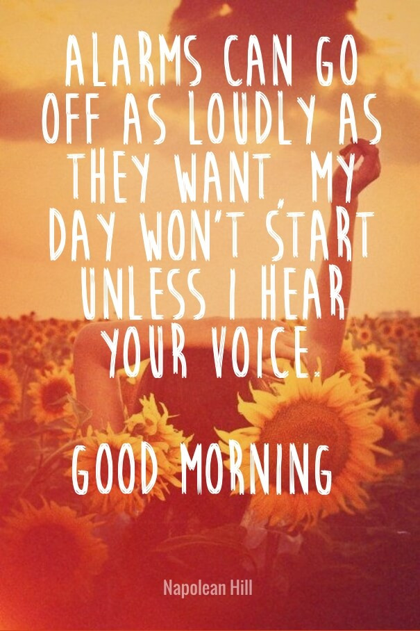 Good Morning Romantic Quotes
 Good Morning Love Quotes for Her & Him with Romantic