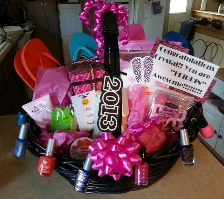 Grad Gift Ideas For Girls
 Great Graduation Gift for a girl Made this one for my