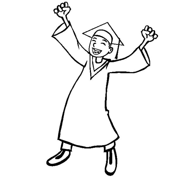 Graduation Coloring Pages For Boys
 Drawing Graduation Cap Coloring Pages Drawing Graduation