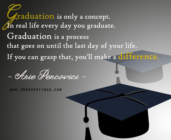 Graduation Day Quotes
 Graduation Quotes 365greetings