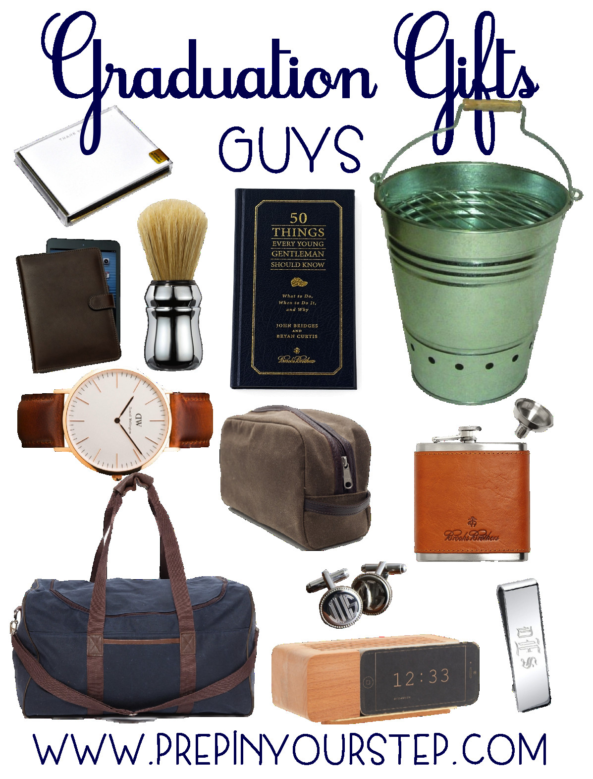 Graduation Gift Ideas For Guys
 Graduation Gift Ideas Guys & Girls Prep In Your Step