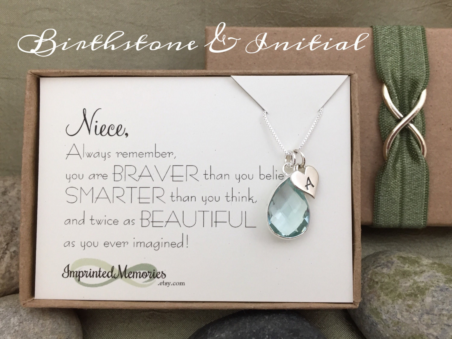 Graduation Gift Ideas For Niece
 Gifts for Niece Jewelry Sterling Silver Birthstone Necklace