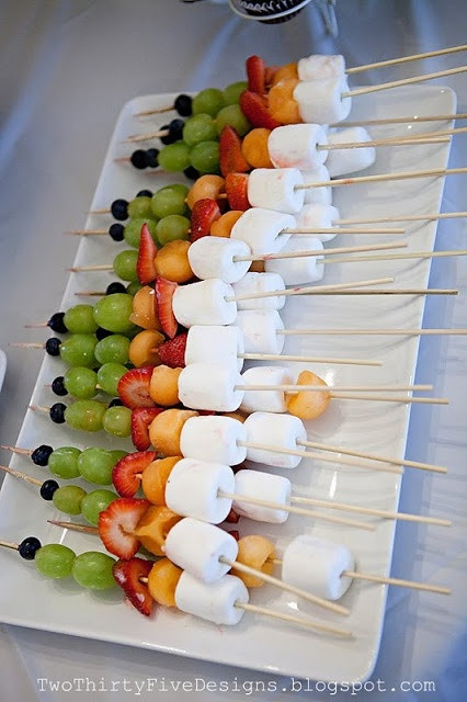 Graduation Party Appetizer Ideas
 17 Best ideas about Fruit Kabobs Kids on Pinterest