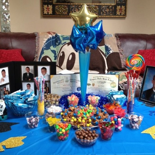 Graduation Party Candy Table Ideas
 102 best images about Graduation party ideas on Pinterest