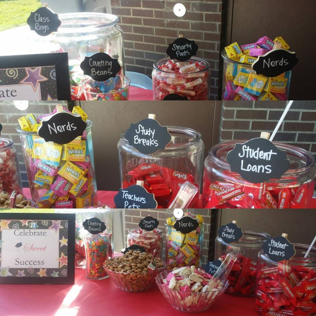 Graduation Party Candy Table Ideas
 Pin by Tamara Campbell on Graduation
