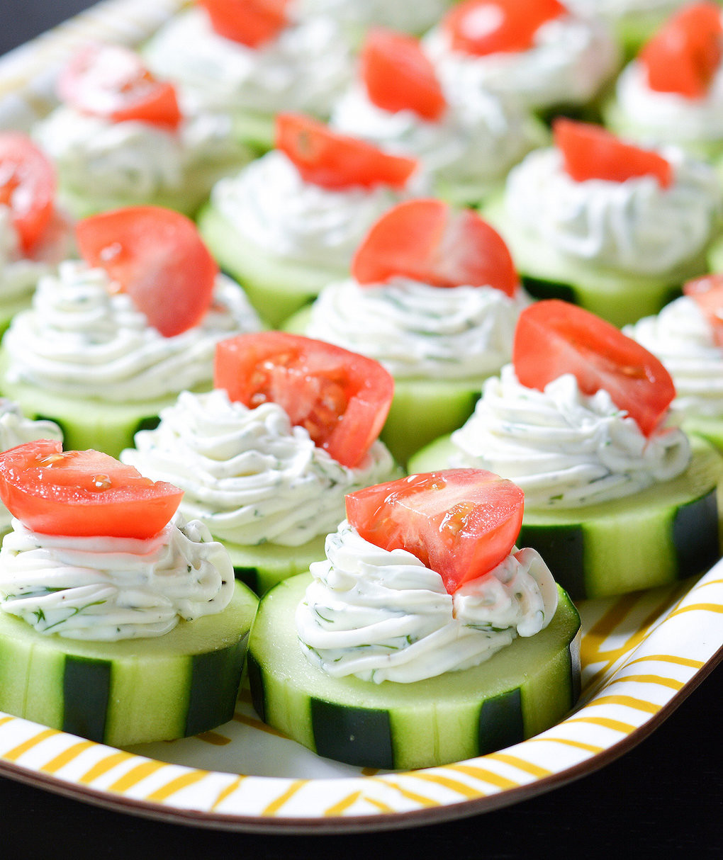 Graduation Party Finger Food Ideas
 Dilly Cucumber Bites