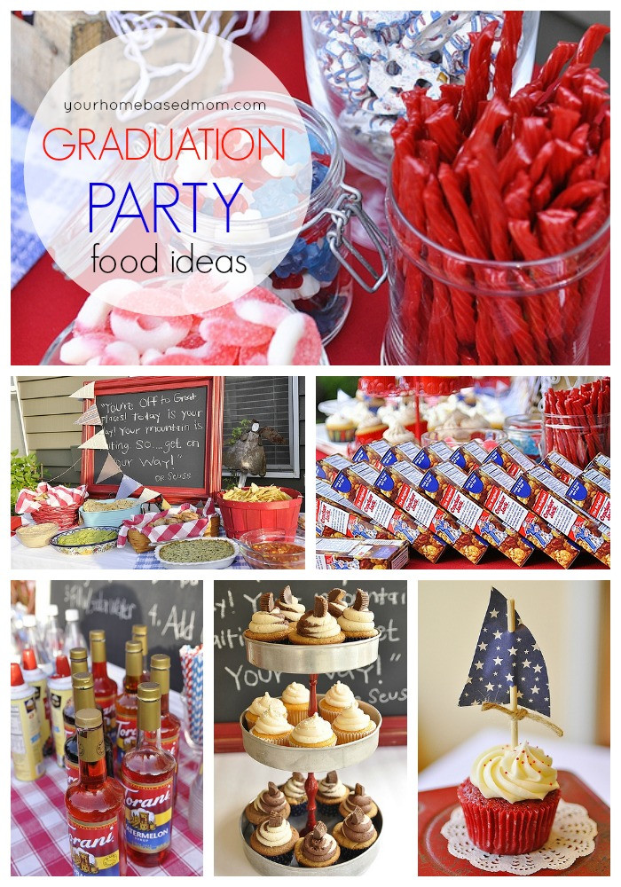 Graduation Party Ideas Pinterest
 Graduation Party Food Party Ideas from Your Homebased Mom
