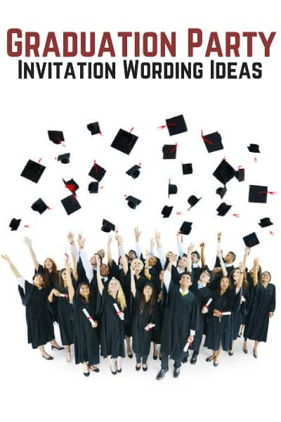 Graduation Party Invitation Wording Ideas
 Graduation Party Invitation Wording AllWording