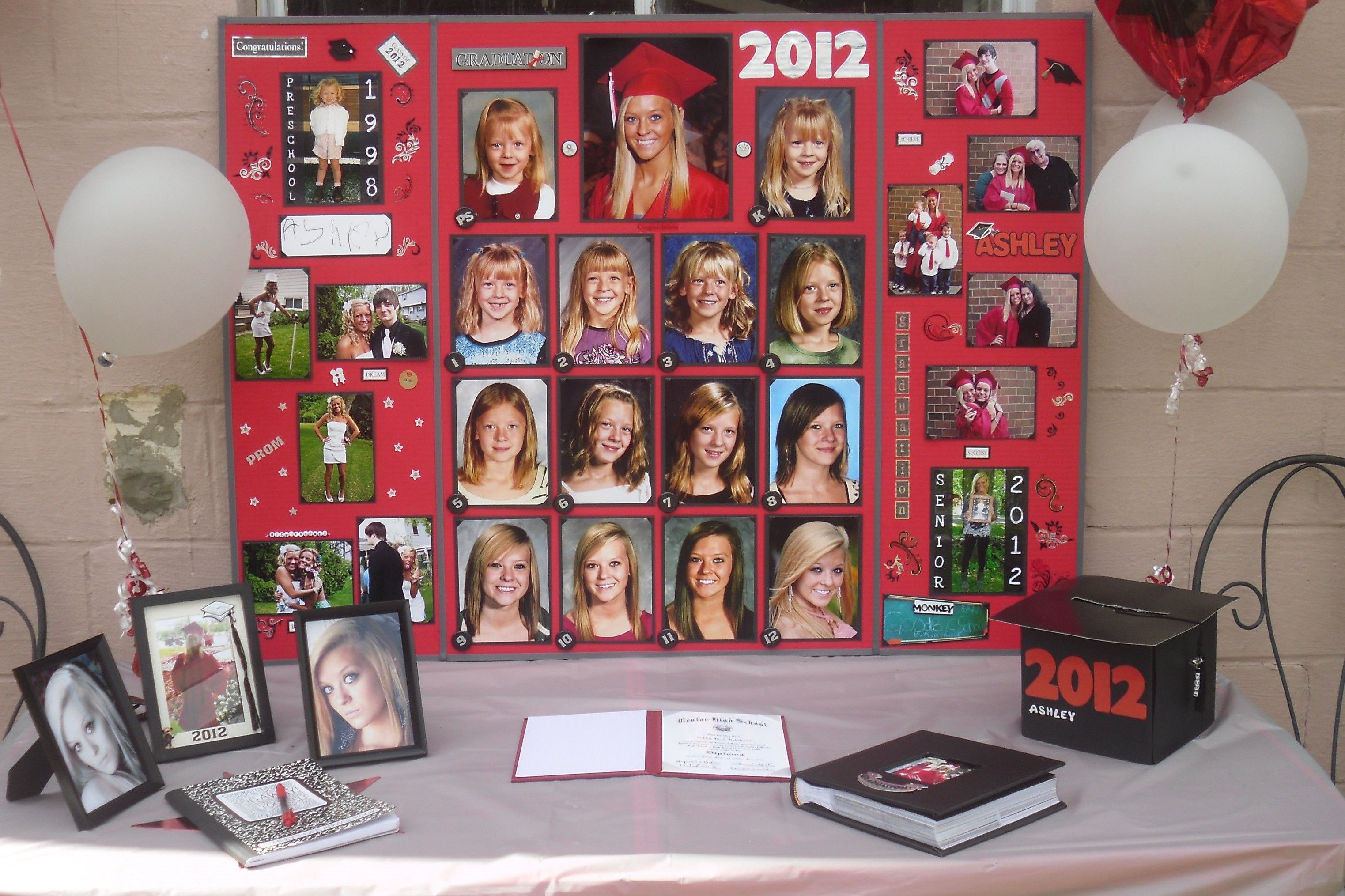 Graduation Party Picture Display Ideas
 Graduation Display Poster Party Ideas