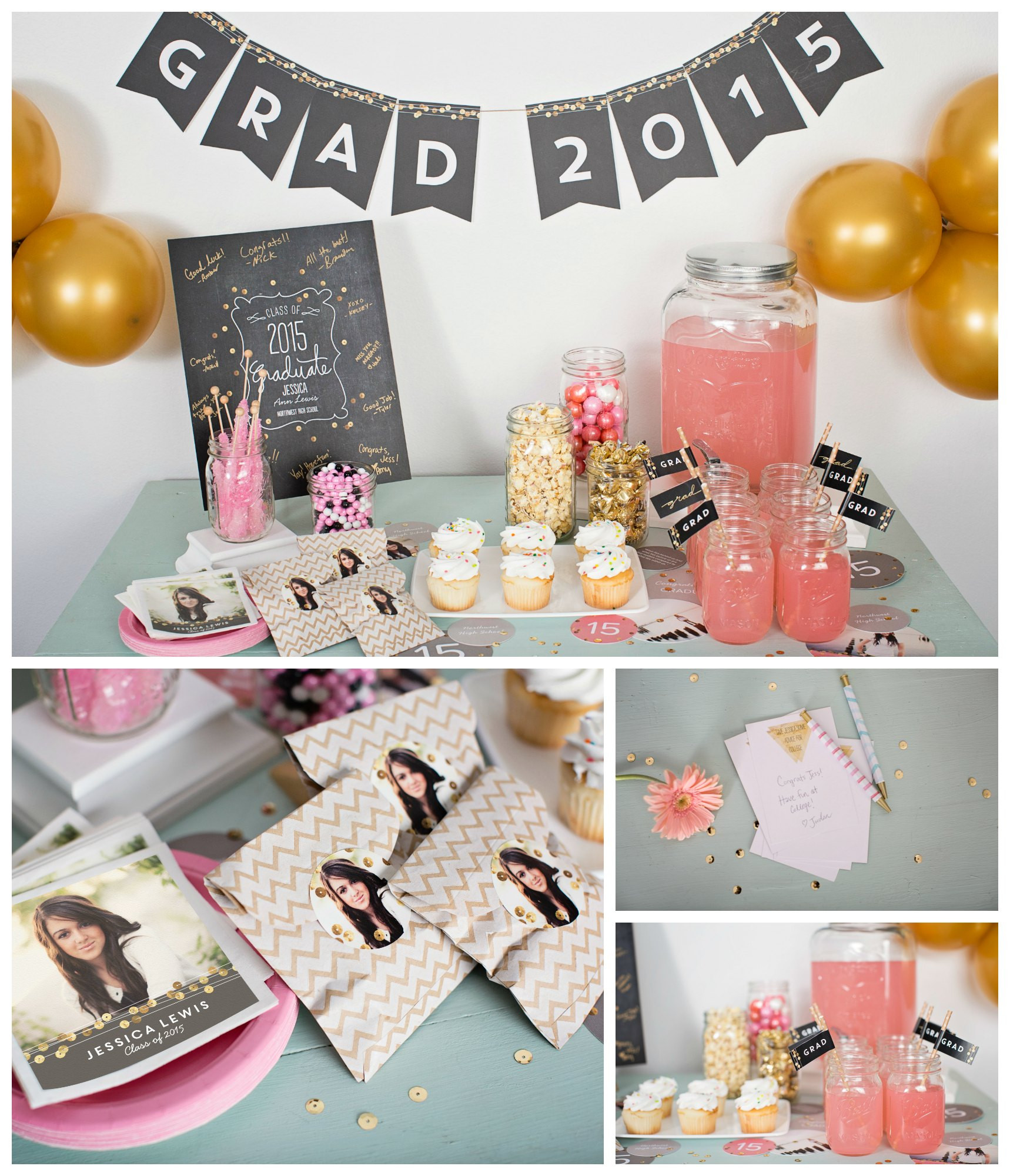 Graduation Party Picture Ideas
 Sequin Inspired Graduation Party Ideas
