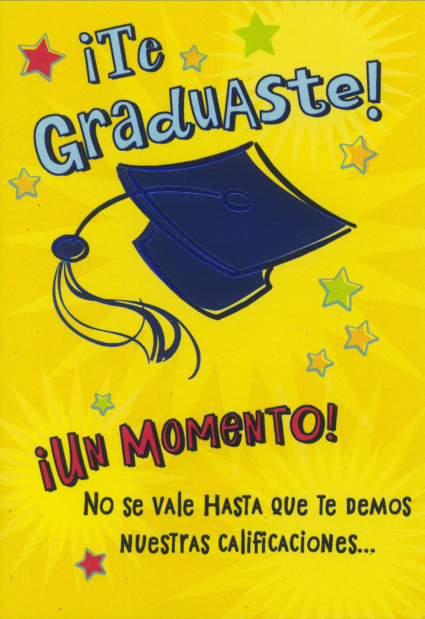 Graduation Quotes In Spanish
 Spanish Graduation cards from the Hallmark Sinceramente