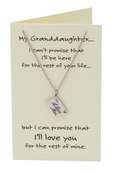 Granddaughter Graduation Quotes
 Davanee Happy Birthday Granddaughter Necklace Jewelry