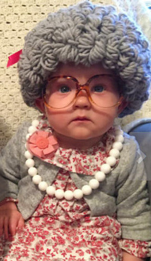 Grandma Costume DIY
 DIY Old Lady Baby Costume Ideas How to Dress Your Baby