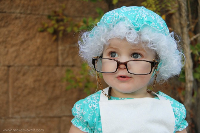 Grandma Costume DIY
 Halloween Costumes 2012 The Granny from Little Red