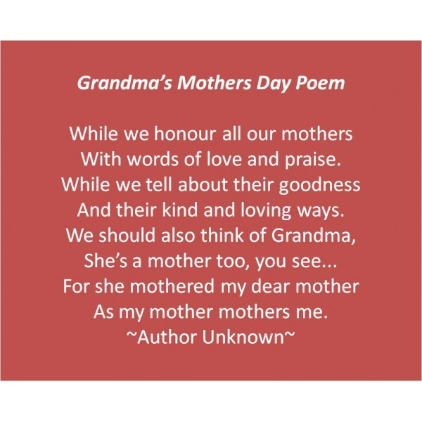 Grandma Mothers Day Quotes
 Happy Mothers Day Quotes Funny Grandma QuotesGram