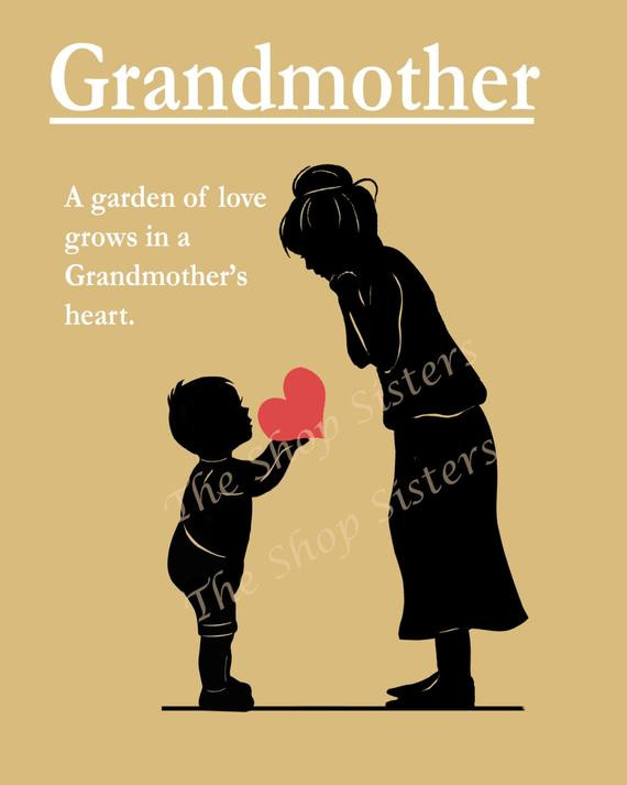 Grandma Mothers Day Quotes
 Items similar to Grandmother Mother s Day Poem Grandma