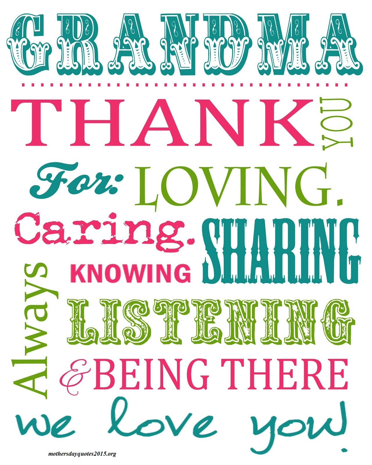 Grandma Mothers Day Quotes
 Mother And Grandma Quotes QuotesGram