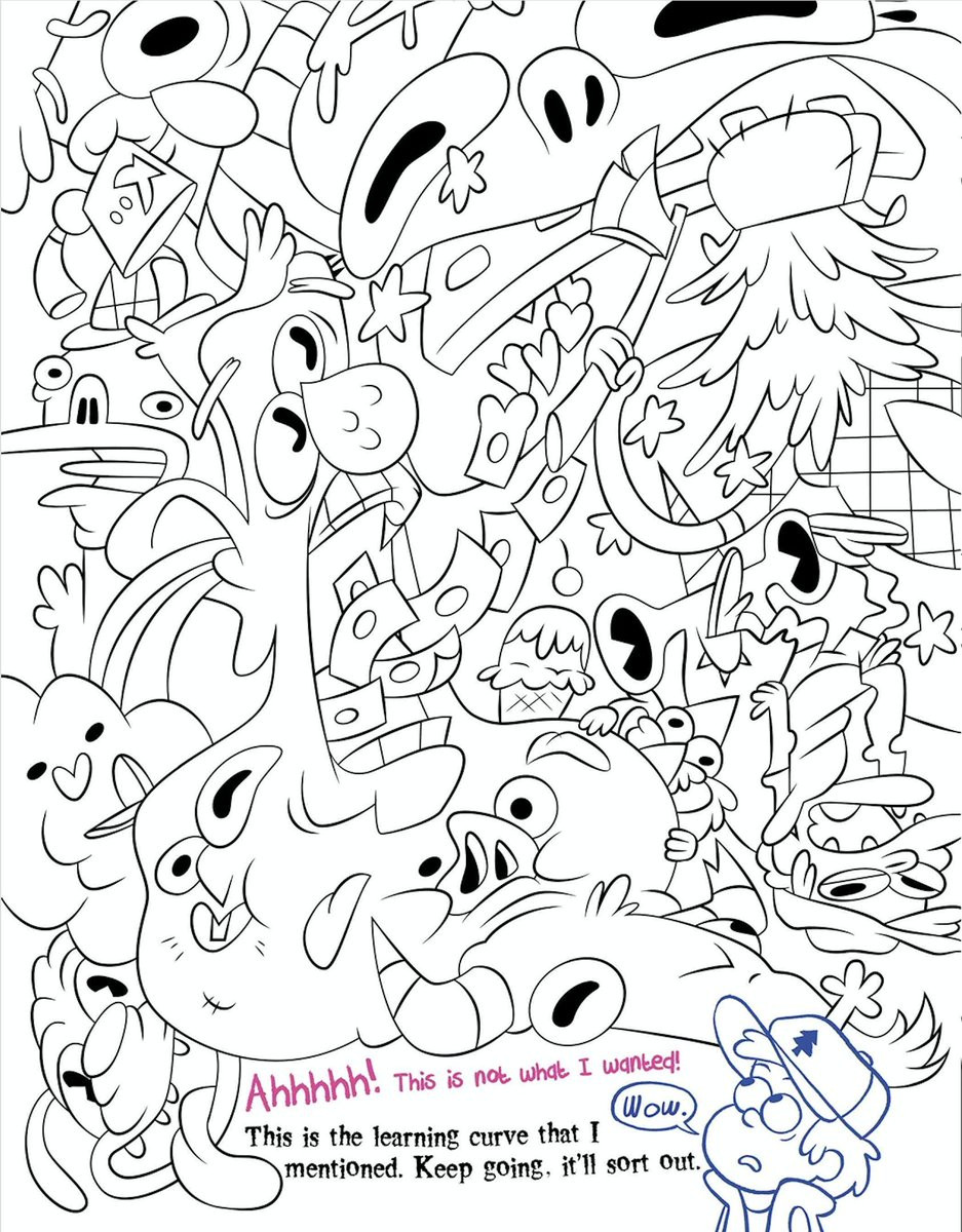 Gravity Falls Coloring Book
 Gravity Falls GravityWiki
