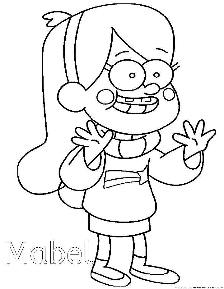 Gravity Falls Coloring Book
 Gravity falls Coloring Pages