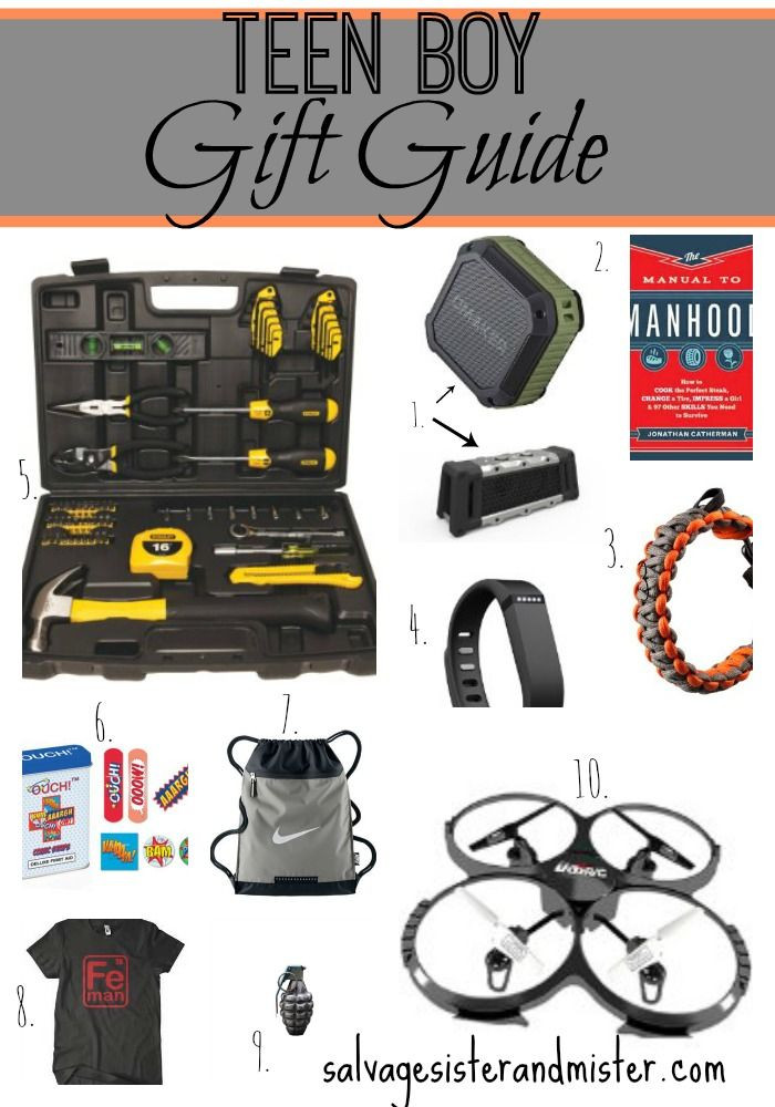 Great Gift Ideas For Boys
 Teen Boy Gift Guide