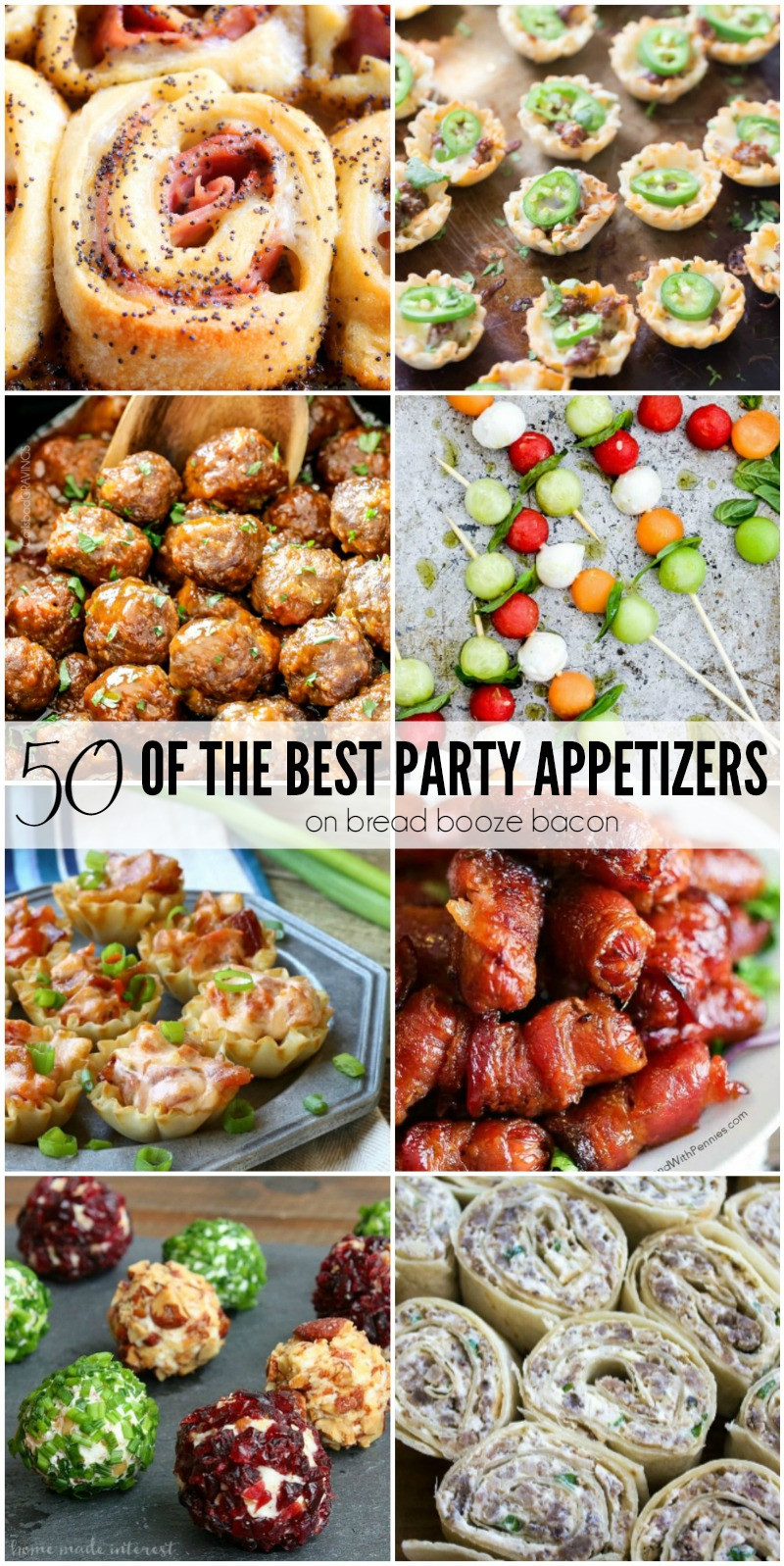 Great Holiday Party Food Ideas
 50 of the Best Party Appetizers • Bread Booze Bacon