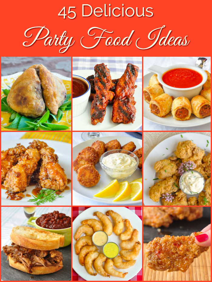 Great Holiday Party Food Ideas
 45 Great Party Food Ideas from sticky wings to elegant