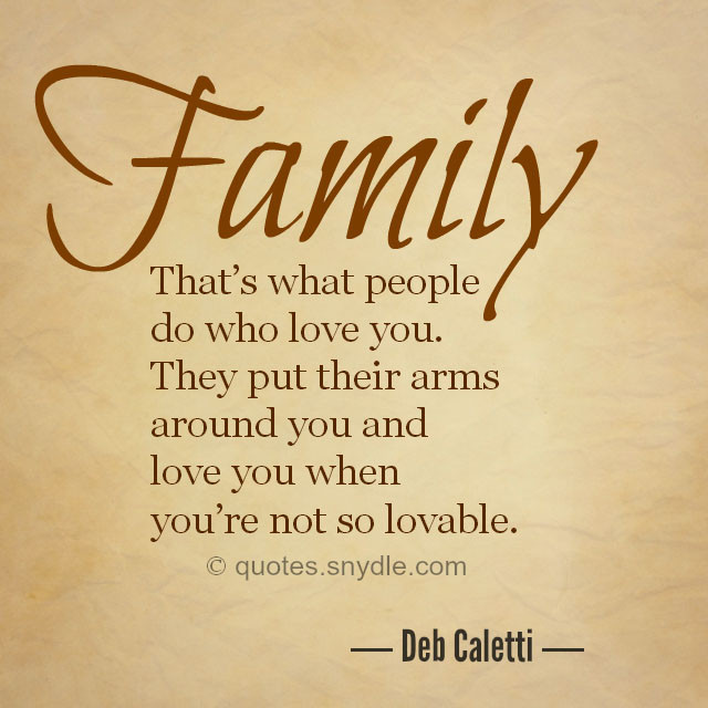 Great Quotes About Family
 June 2018