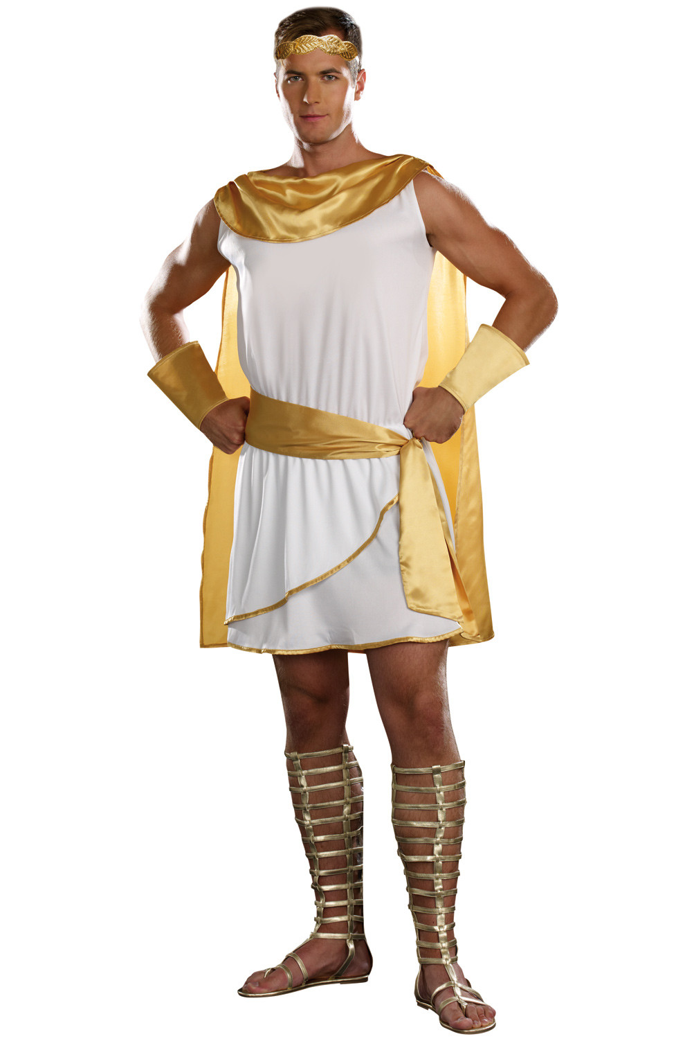 Greek Costume DIY
 Greek God Toga Men Adult Halloween Costume