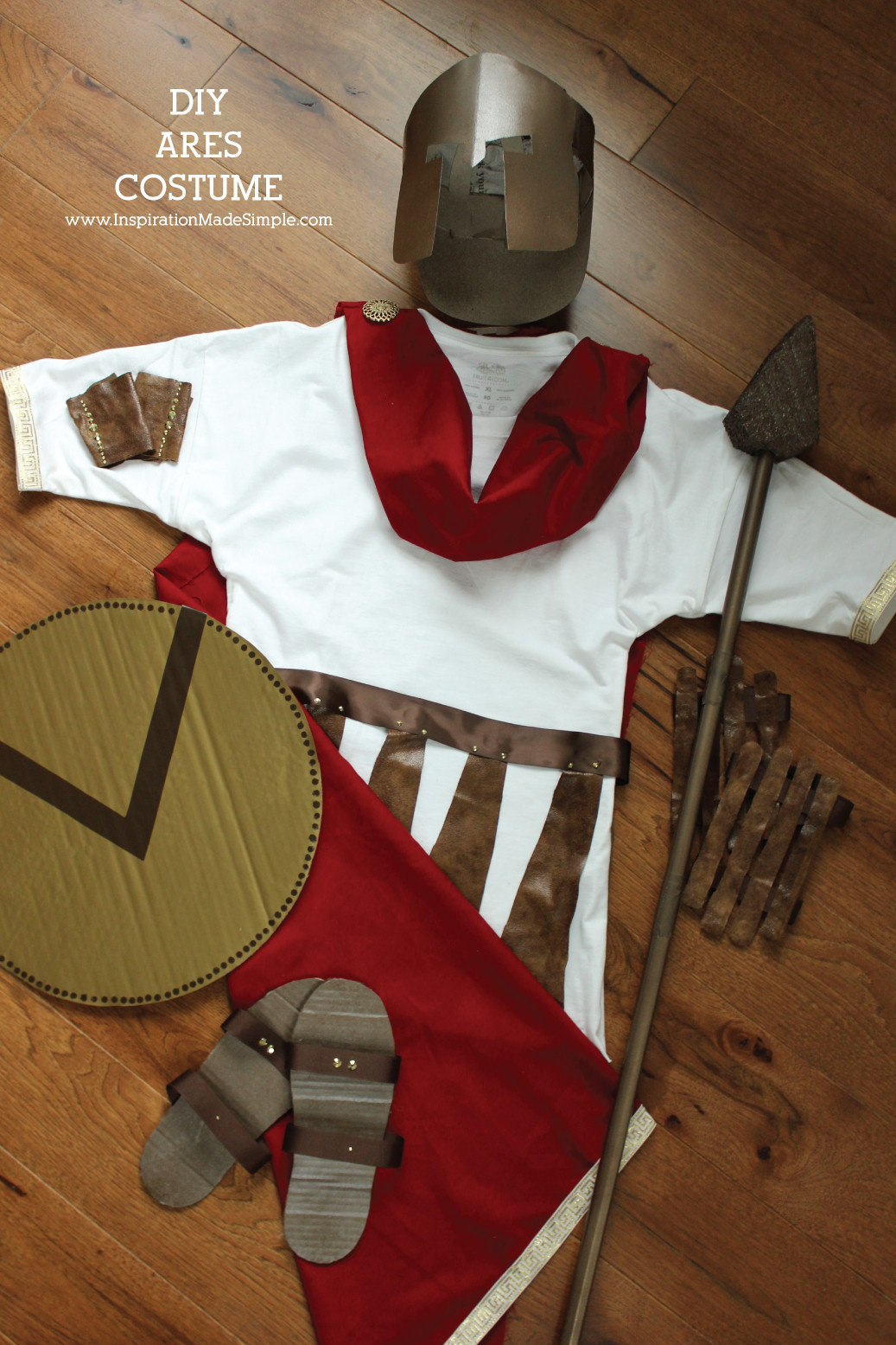 Greek Costume DIY
 DIY Ares Greek Mythology Costume Inspiration Made Simple